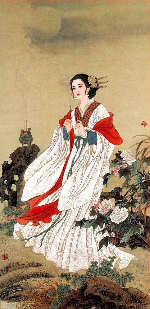 中国古代四大美女到底长啥样,看看她们的画像就知道了